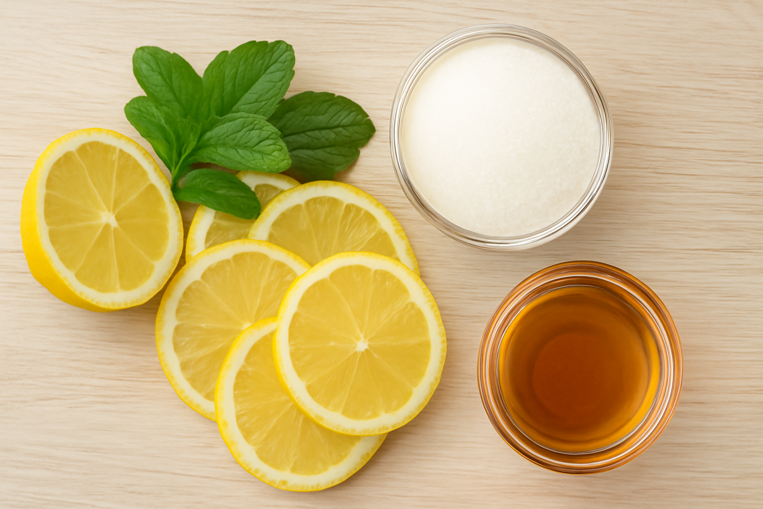 Lemon drink ingredients